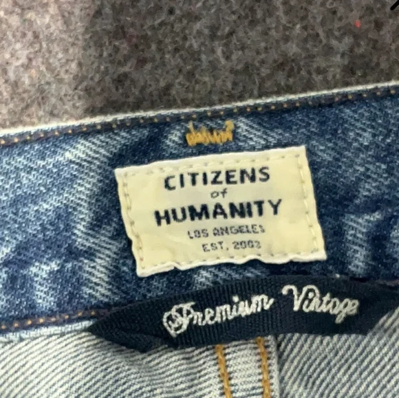 NWT Citizens of Humanity Estella distressed flare jeans 30 - Picture 3 of 8